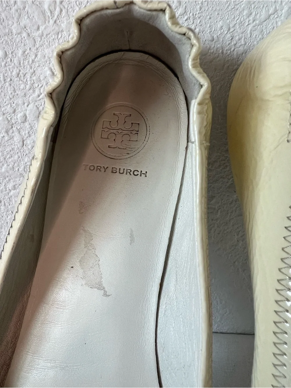 Tory Burch Minnie Patent Leather Travel Ballet Flat